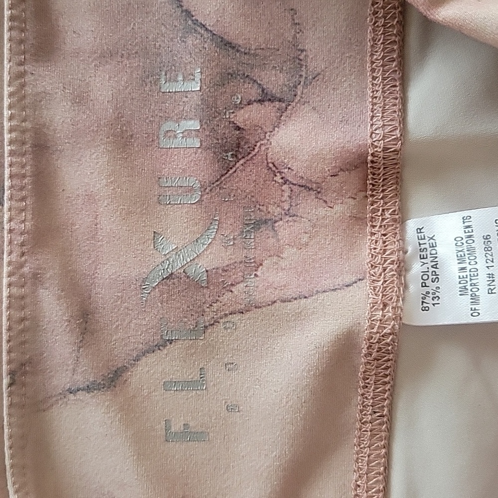 🌺3 For $10 Flexure Body Wear High Waisted Capri Yoga Fitness Leggings - Picture 4 of 9